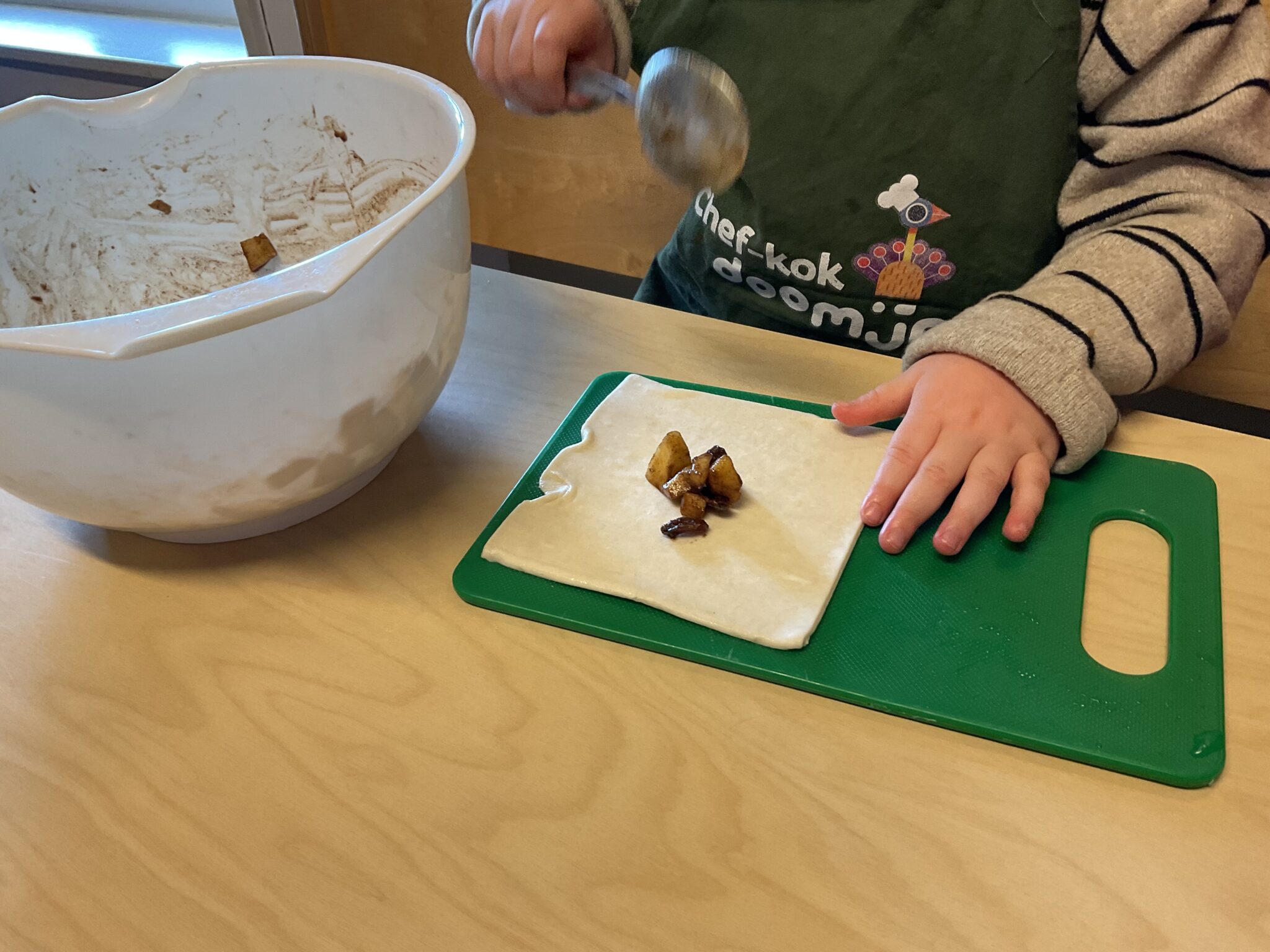 Appelflappen maken - Doomijn | Kinderopvang